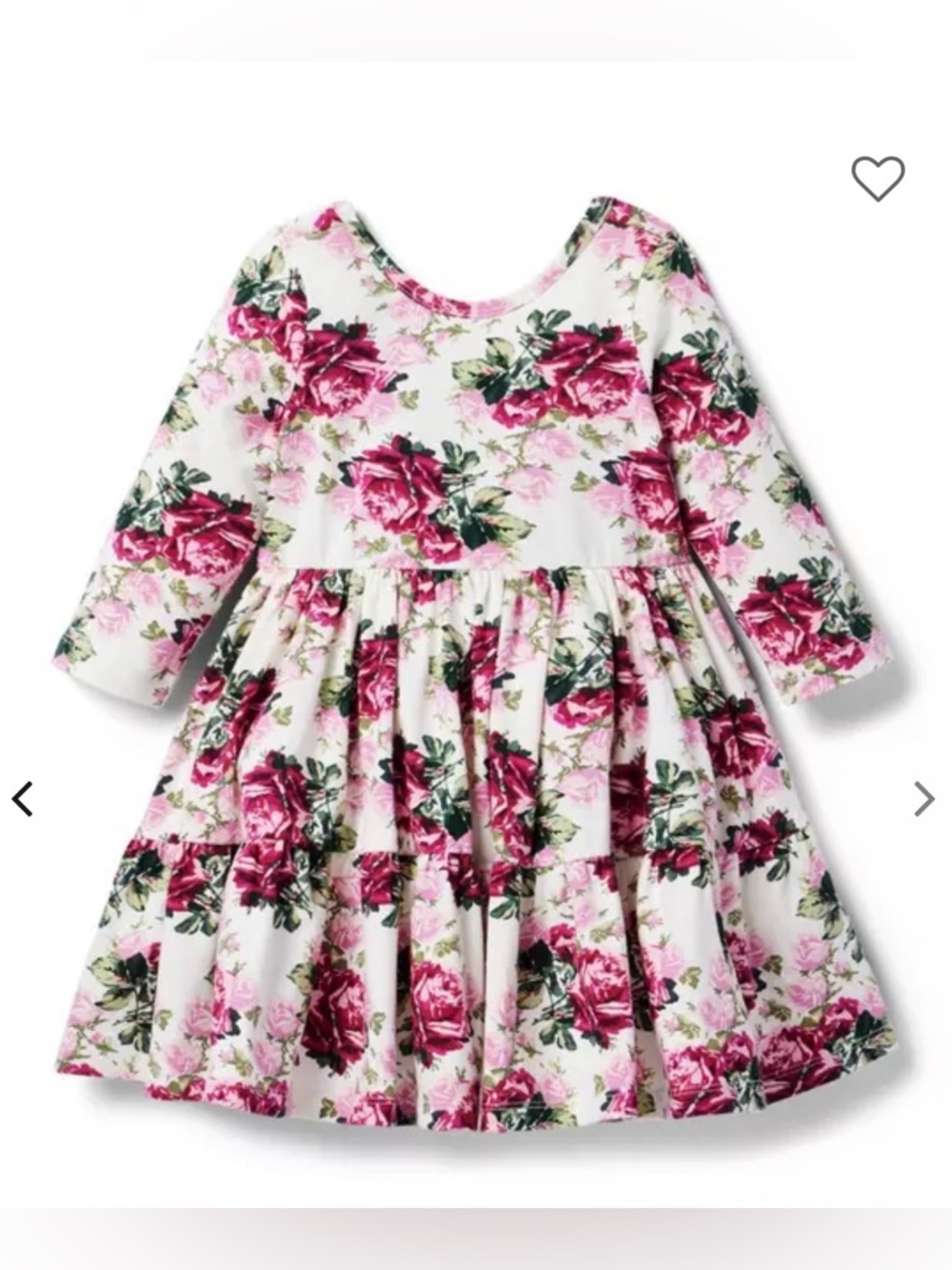 Janie and Jack, The Everyday 3/4 Sleeve Dress. size 5T